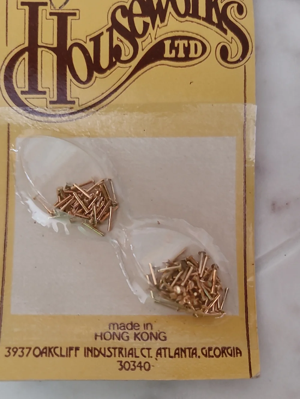 Vintage Mini Hinge And Hardware Lot